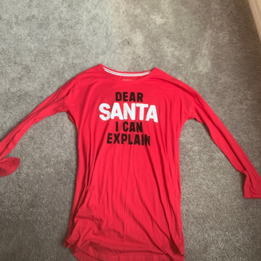 Victoria secret Christmas night grown/ sleep shirt
